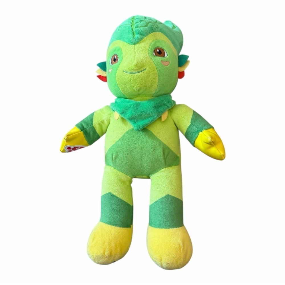 Build A Bear Magiquest Foli Green Plush Great Wolf Lodge Stuffed Animal Toy